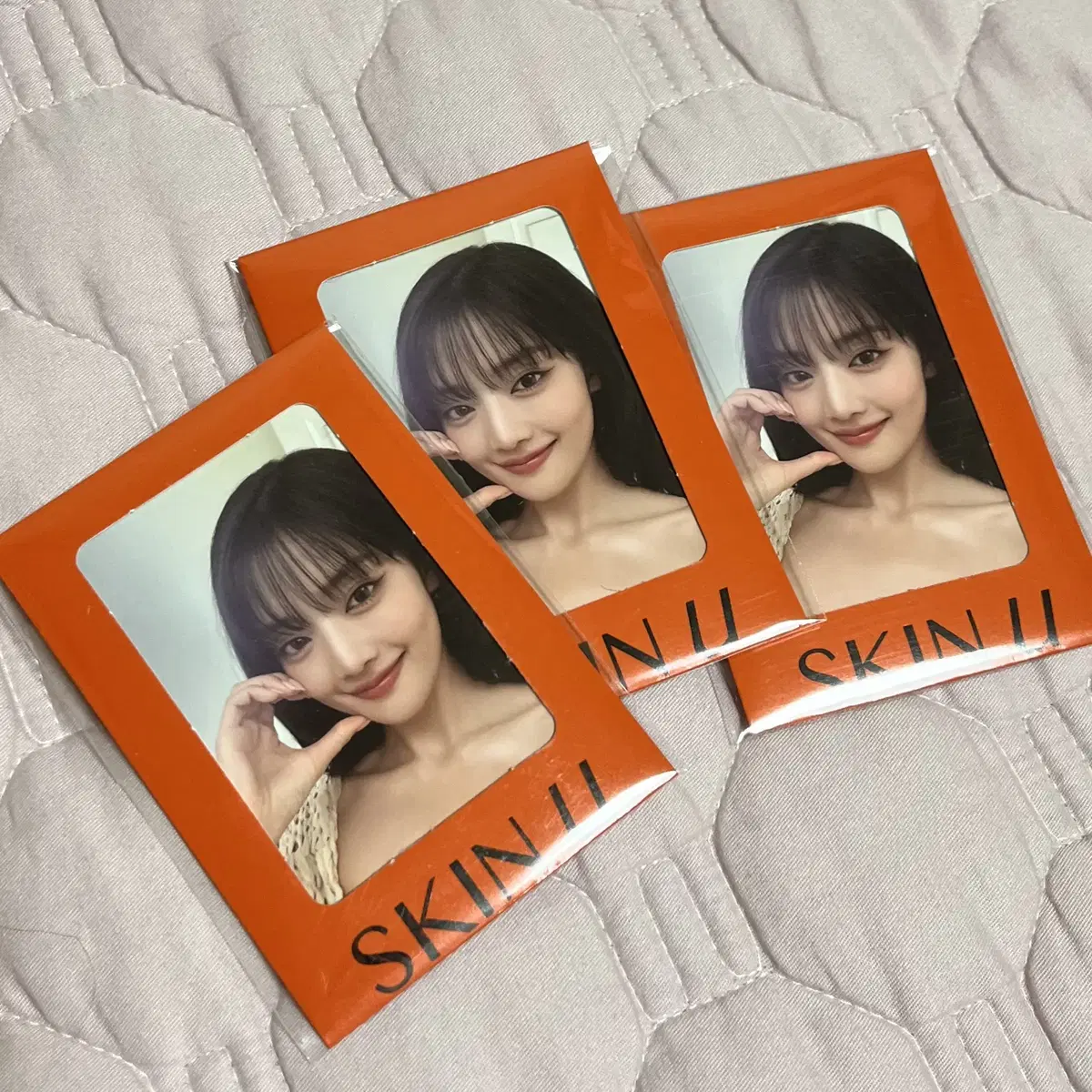 SkinU idle minnie Photocard Poka