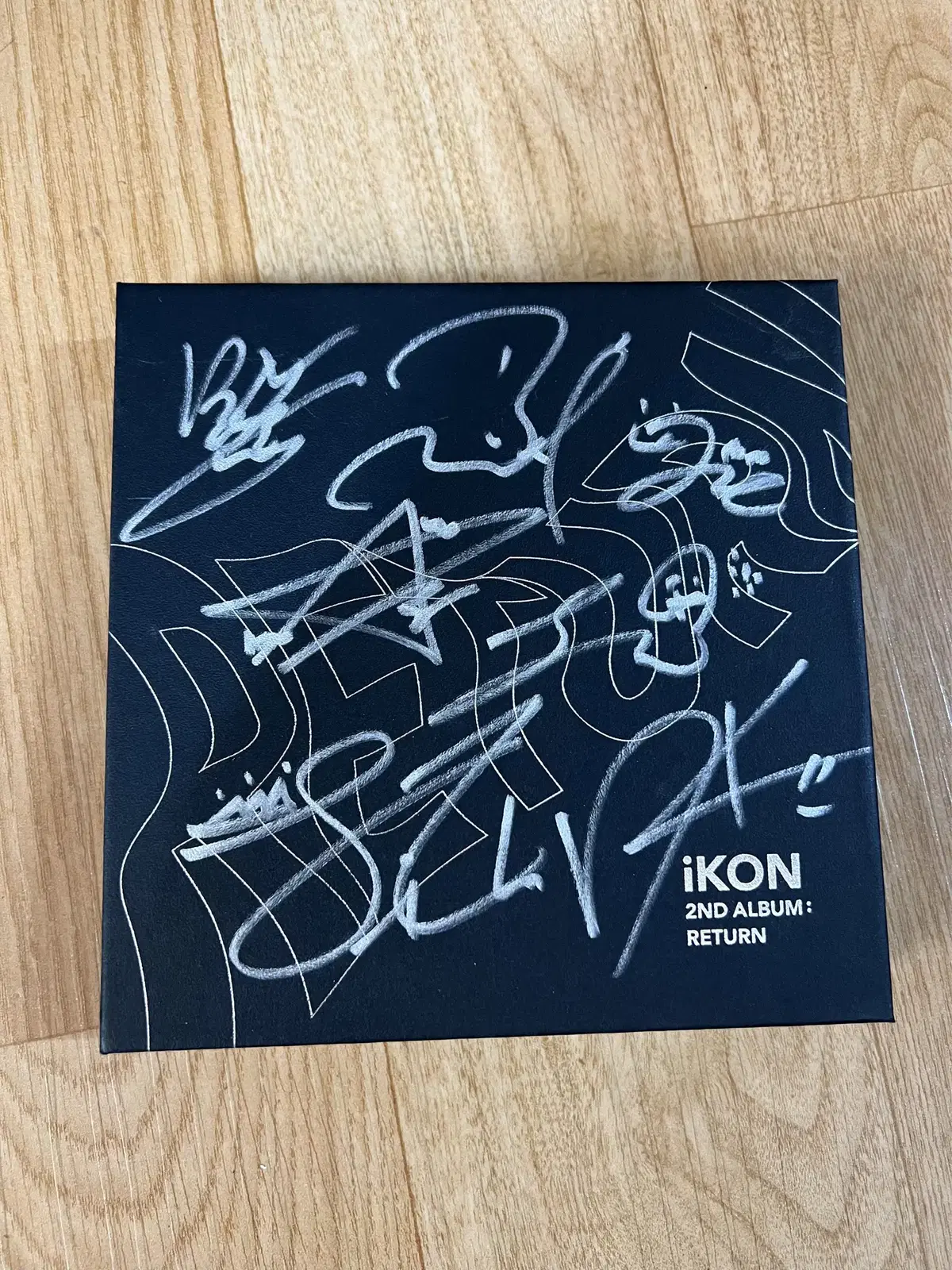 아이콘 iKON 친필 싸인 앨범