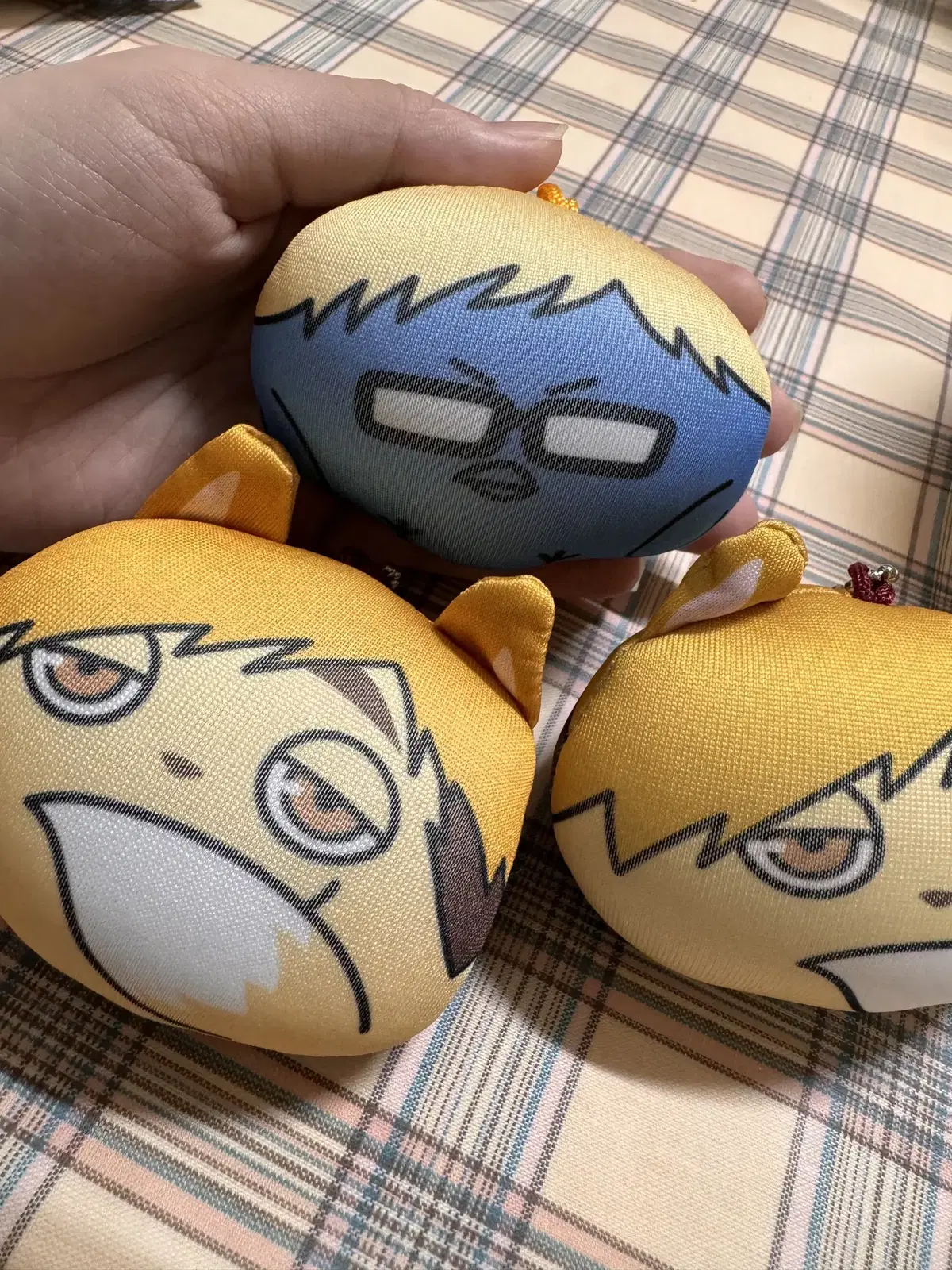 Tsukishima, Atsumu / haikyuu Bead Cushions / haikyuu doll / haikyuu Goods