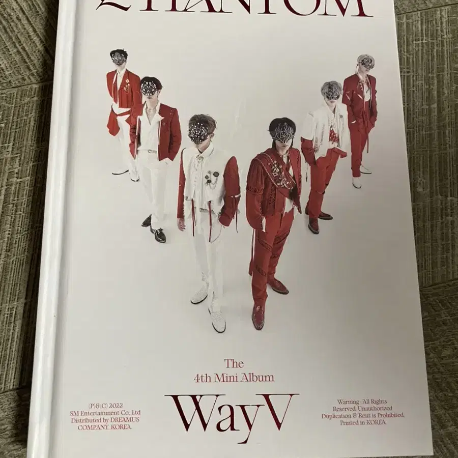 웨이션V WayV PHANTOM 팬텀 중국버전