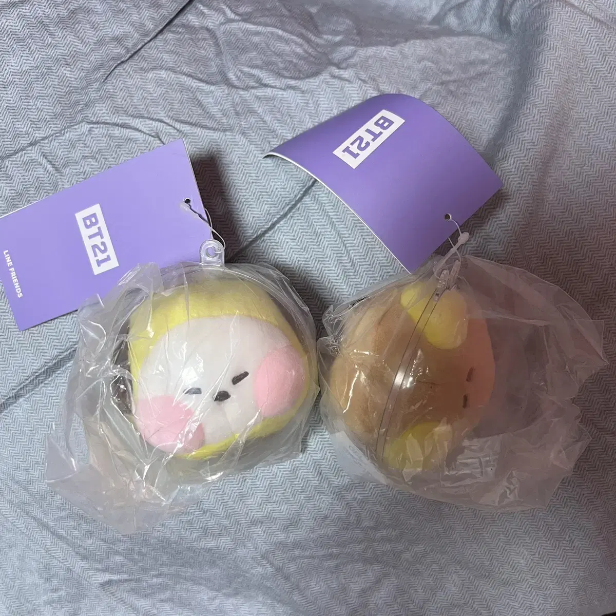 BTS line friends BT21 Minnie Stress Ball Unsealed