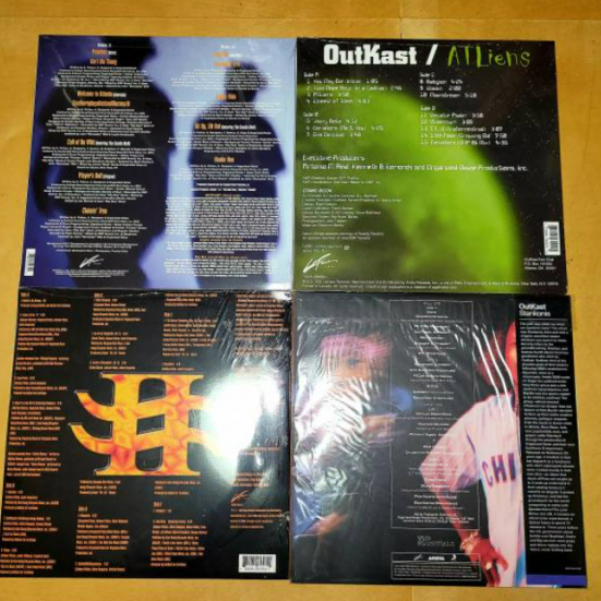 Outkast 아웃캐스트 - 1,2,3,4집 LP 일괄 판매