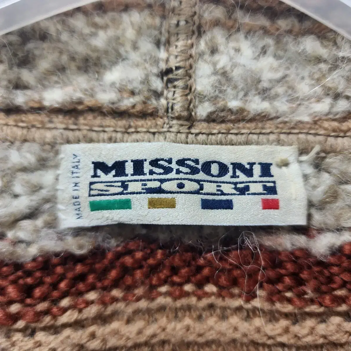 미쏘니 Missoni 체크 코트