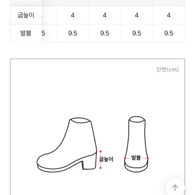 <새상품> 여성 미들 부츠 245 ((가격 더 이상 안내림))