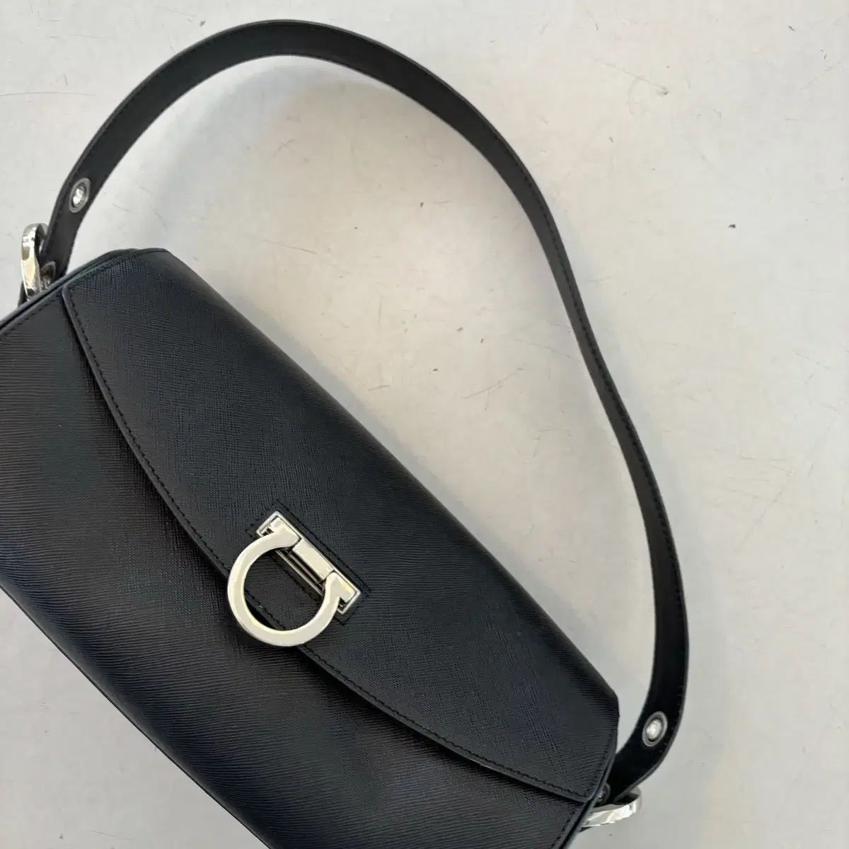 Vintage Ferragamo Leather Bag