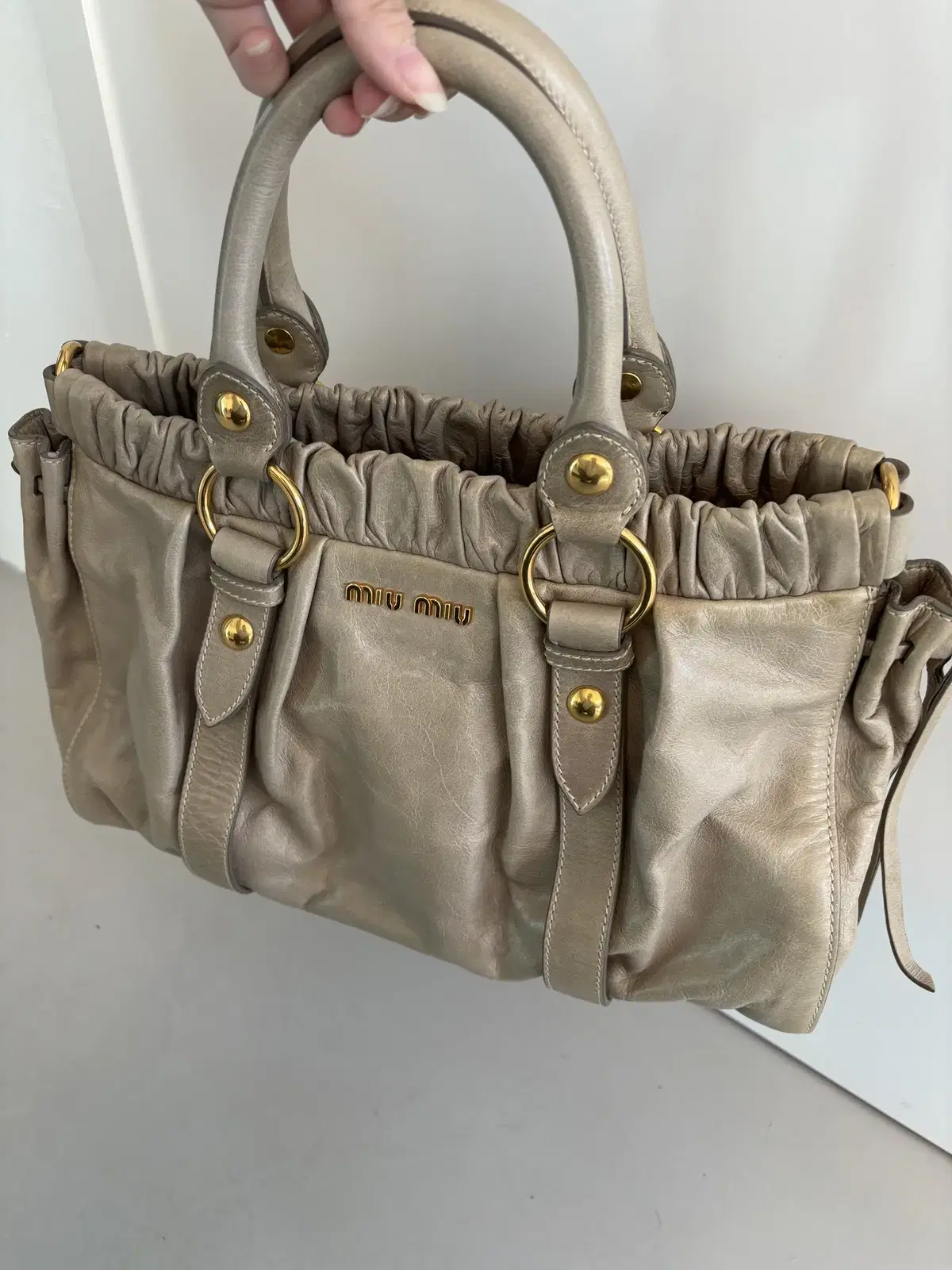 Vintage Miumiu Leather Bag