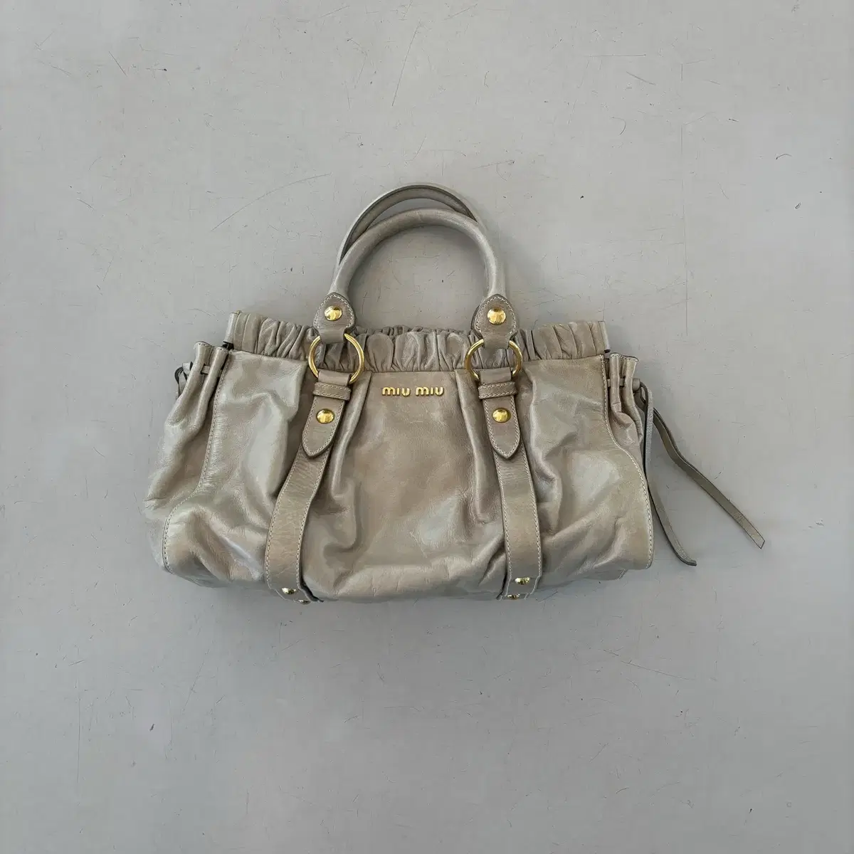 Vintage Miumiu Leather Bag