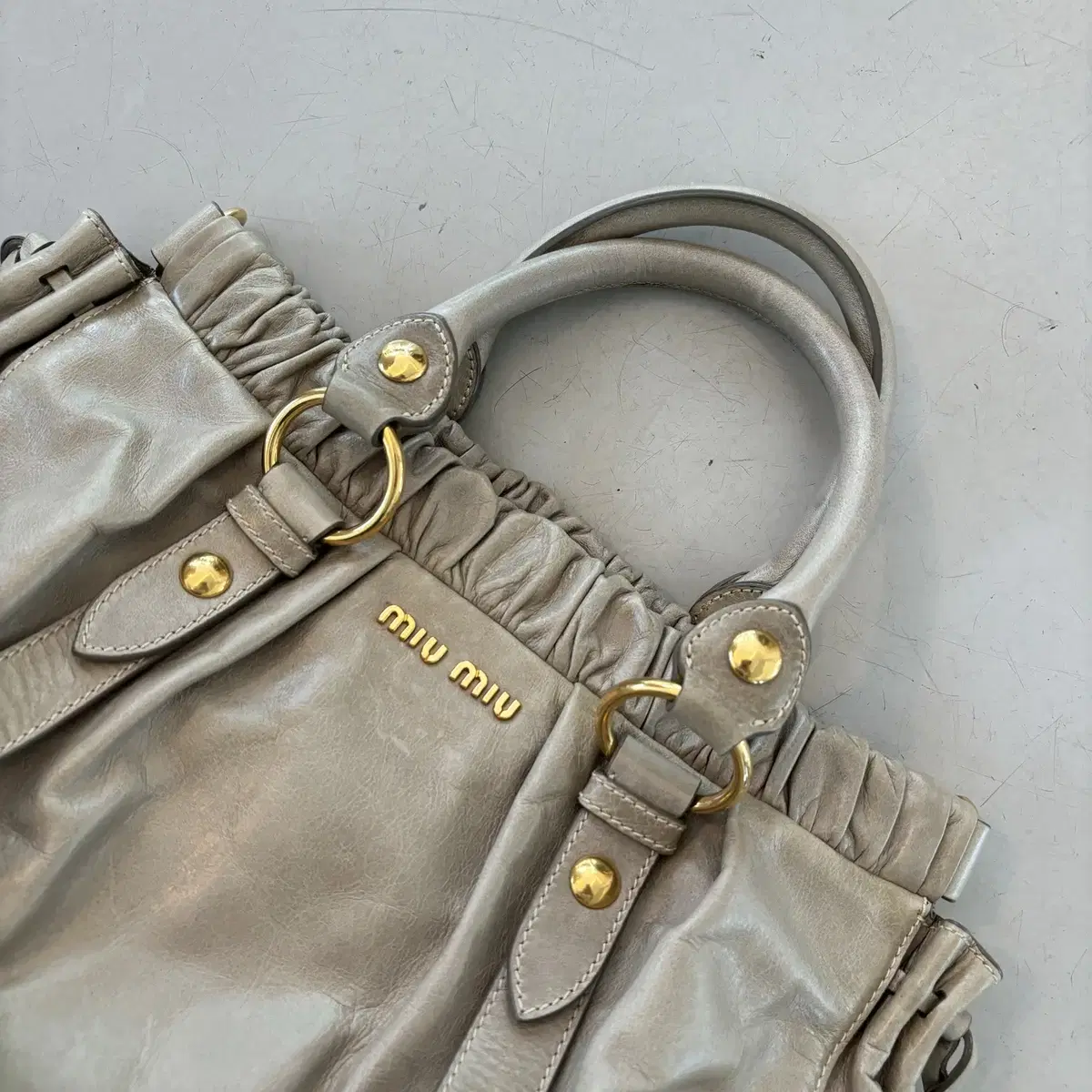 Vintage Miumiu Leather Bag