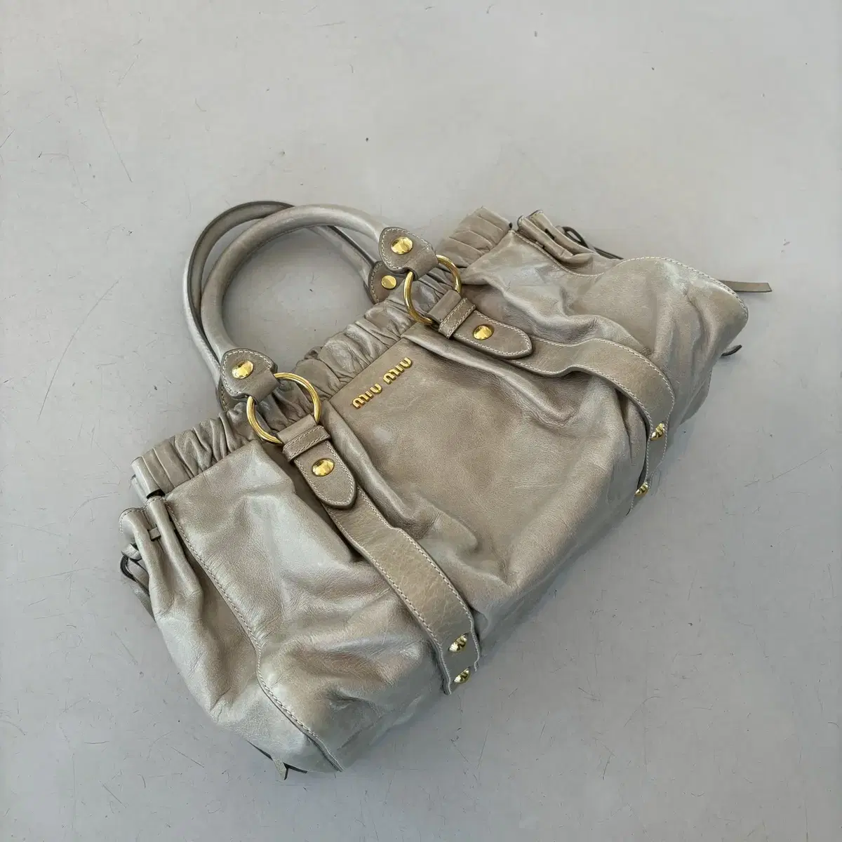 Vintage Miumiu Leather Bag