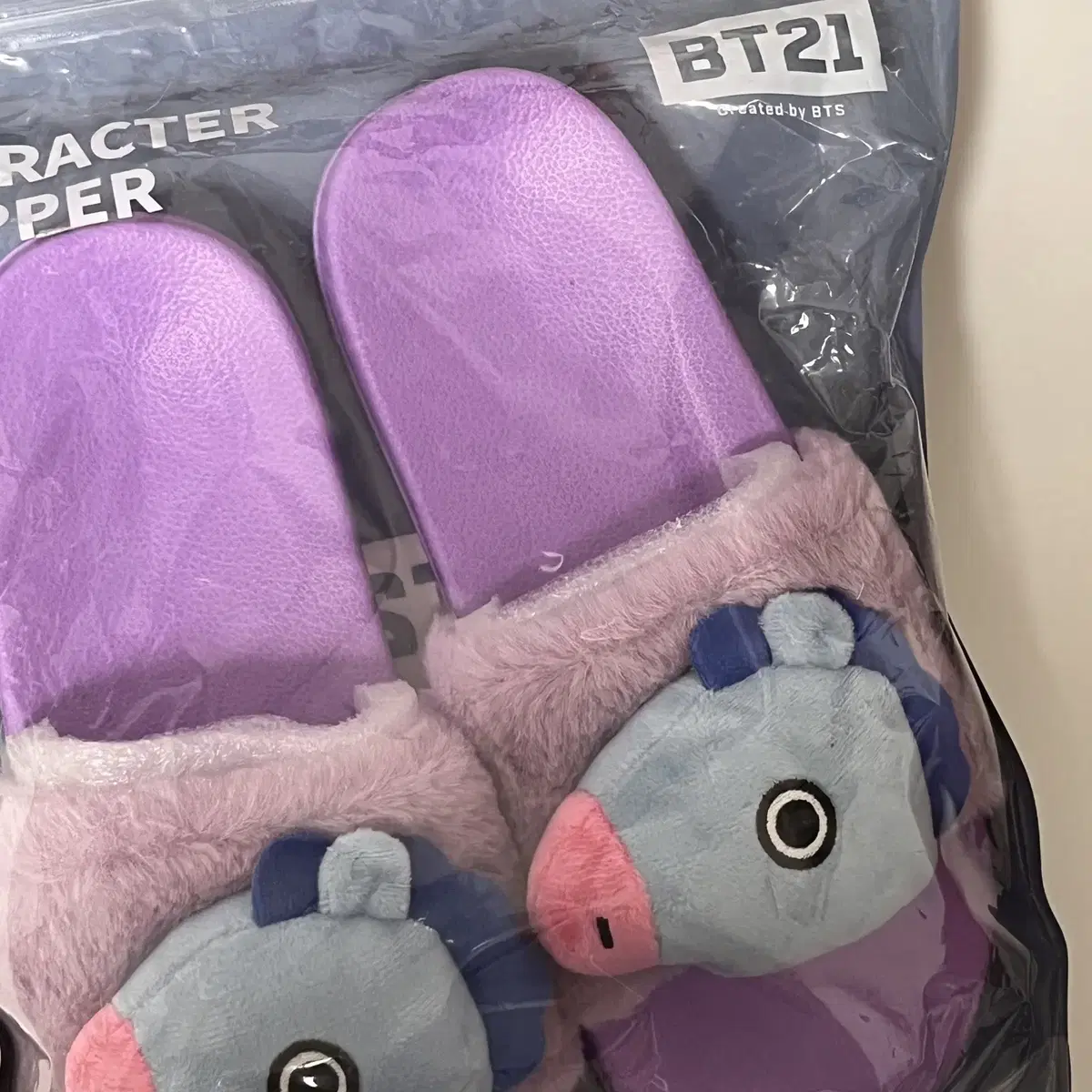 BT21 방탄 제이홉 망이 슬리퍼