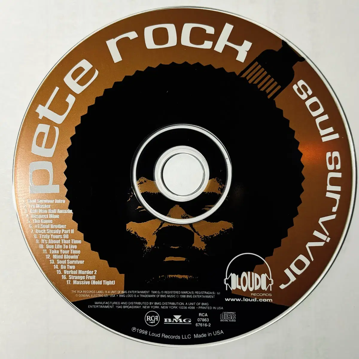 Pete Rock - Soul Survivor (CD) 미국반초판 민트급