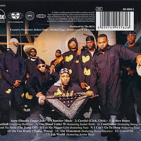 Wu-Tang Clan - The W (CD) 유럽반 민트급 중고