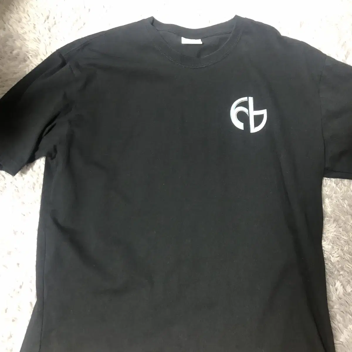 노매뉴얼 반팔 L (CHROME SYMBOL T-SHIRT- BLACK)