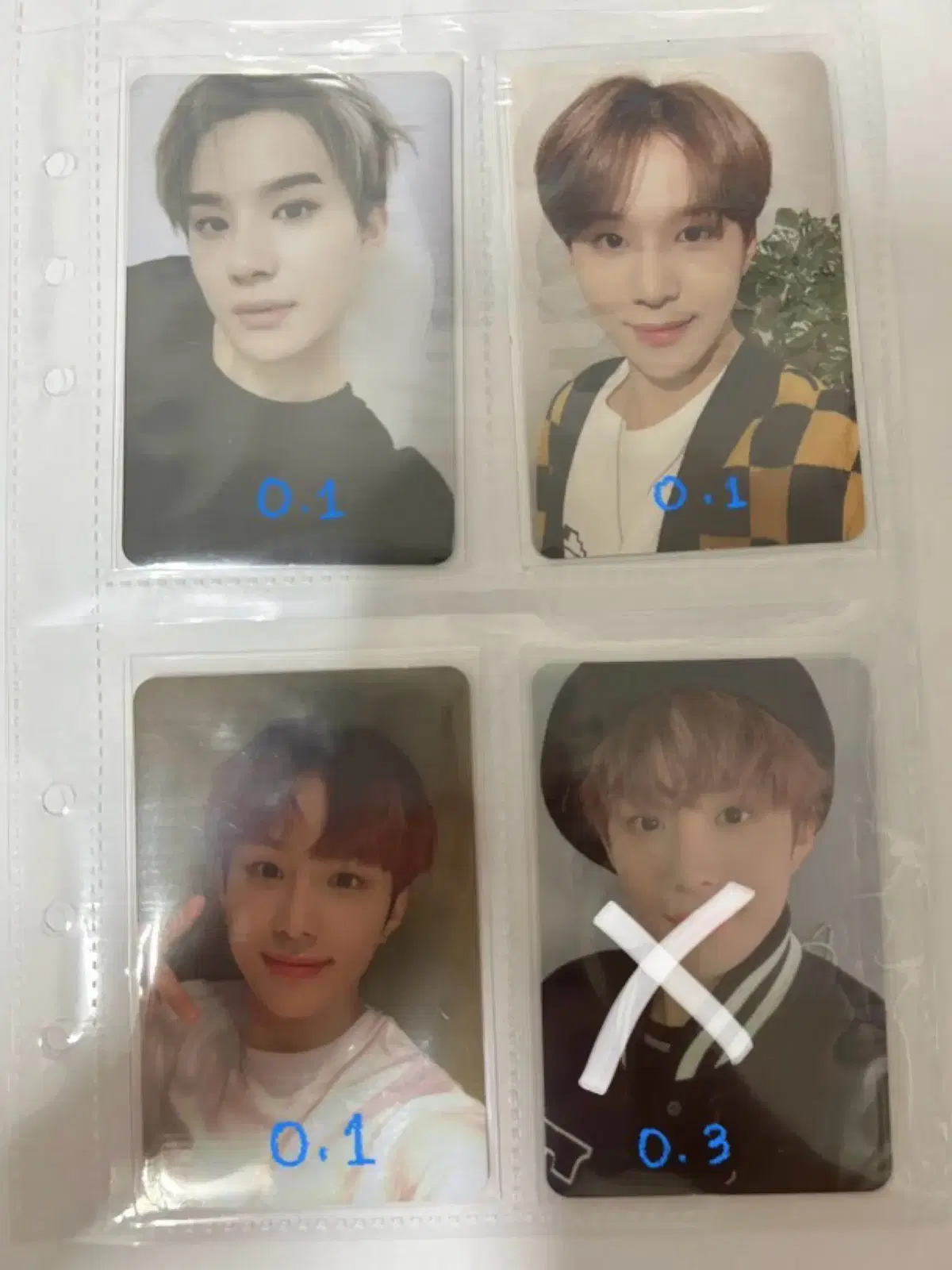 NCT 127 jungwoo photocard WTS