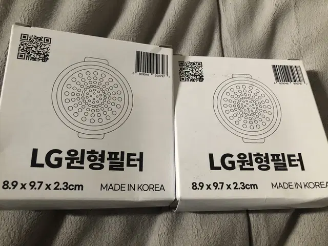 LG 통돌이 세탁기 원형 필터 2개