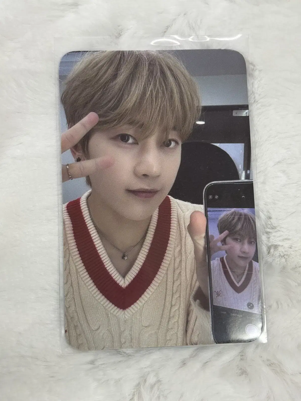 zb1 seok matthew mirror selfie gussel photocard ktwon4u pre-order benefit photocard