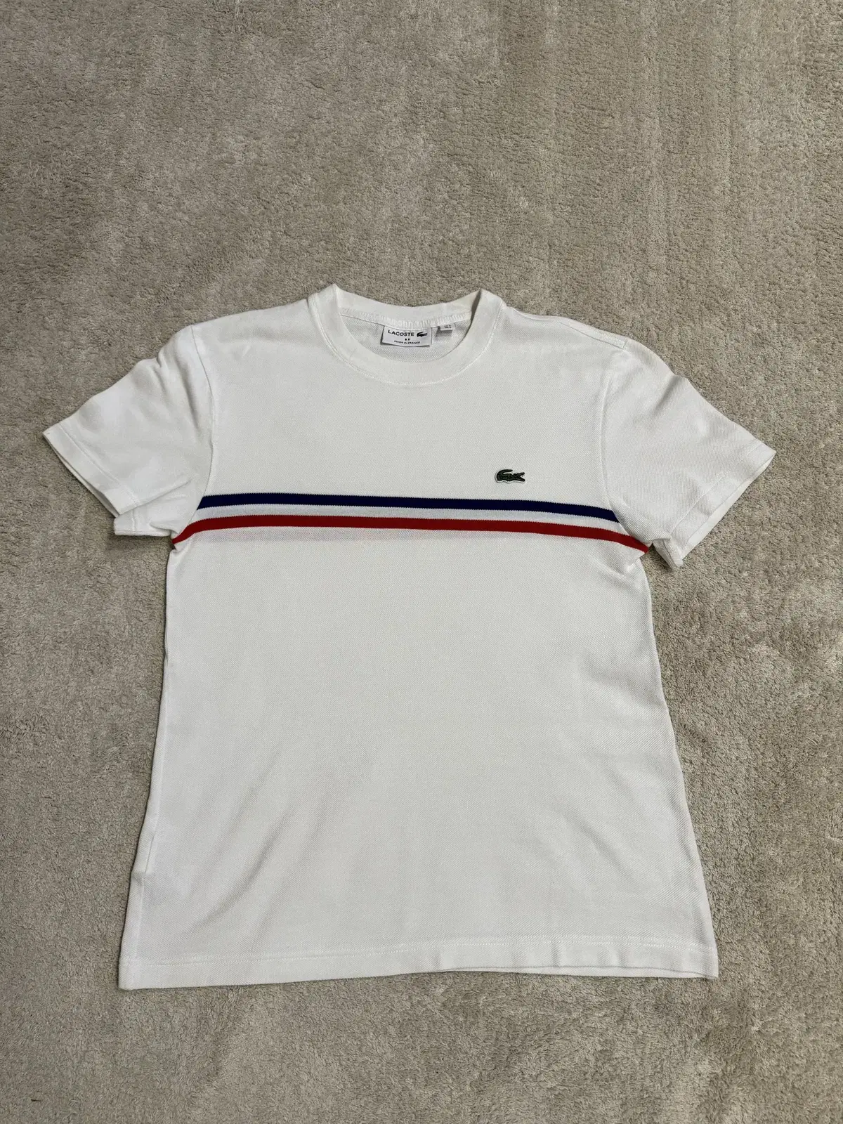 (Condition AA) Lacoste Clean French Mood Short Sleeve T-Shirt 95