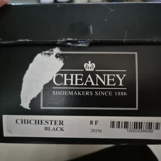 Cheaney & sons 블랙 더비 슈즈(구두)