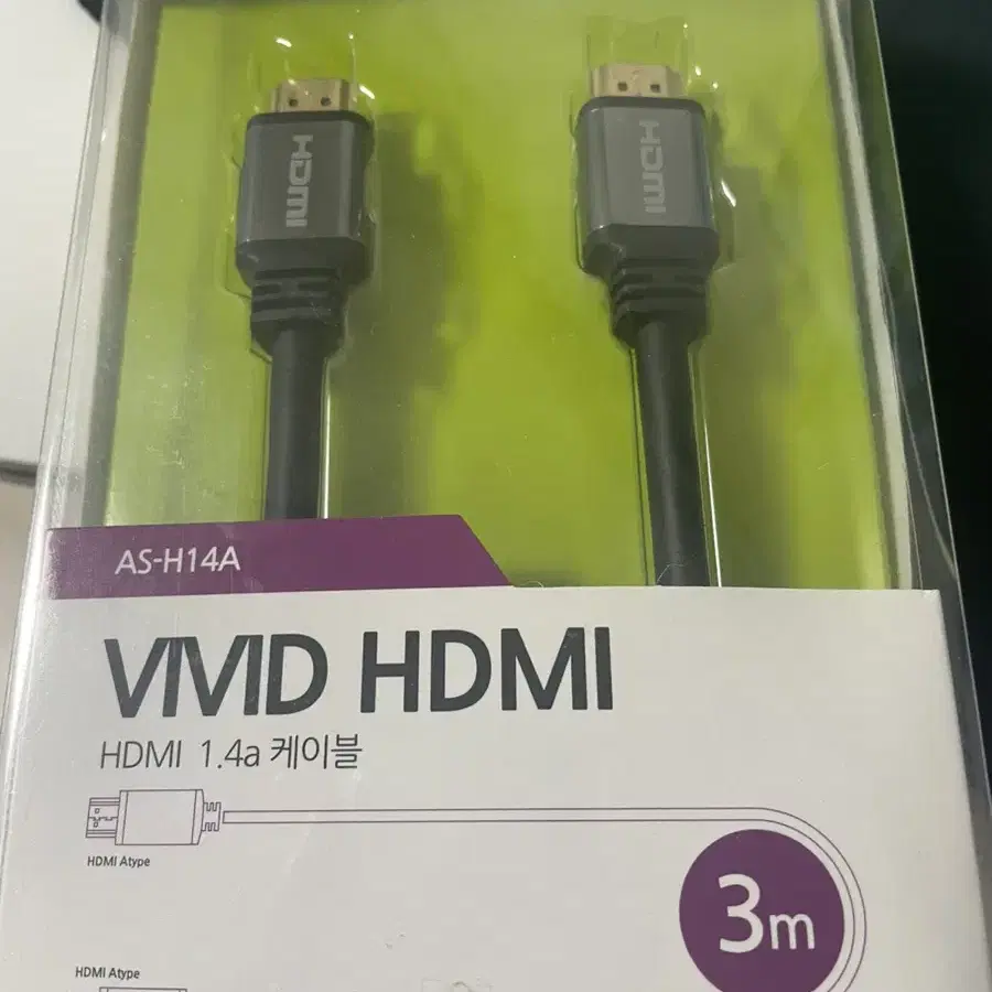 VIVID HDMI 케이블 3M(새상품)