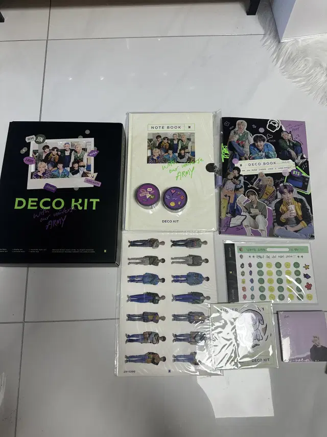 방탄 DECO KIT 데코키트