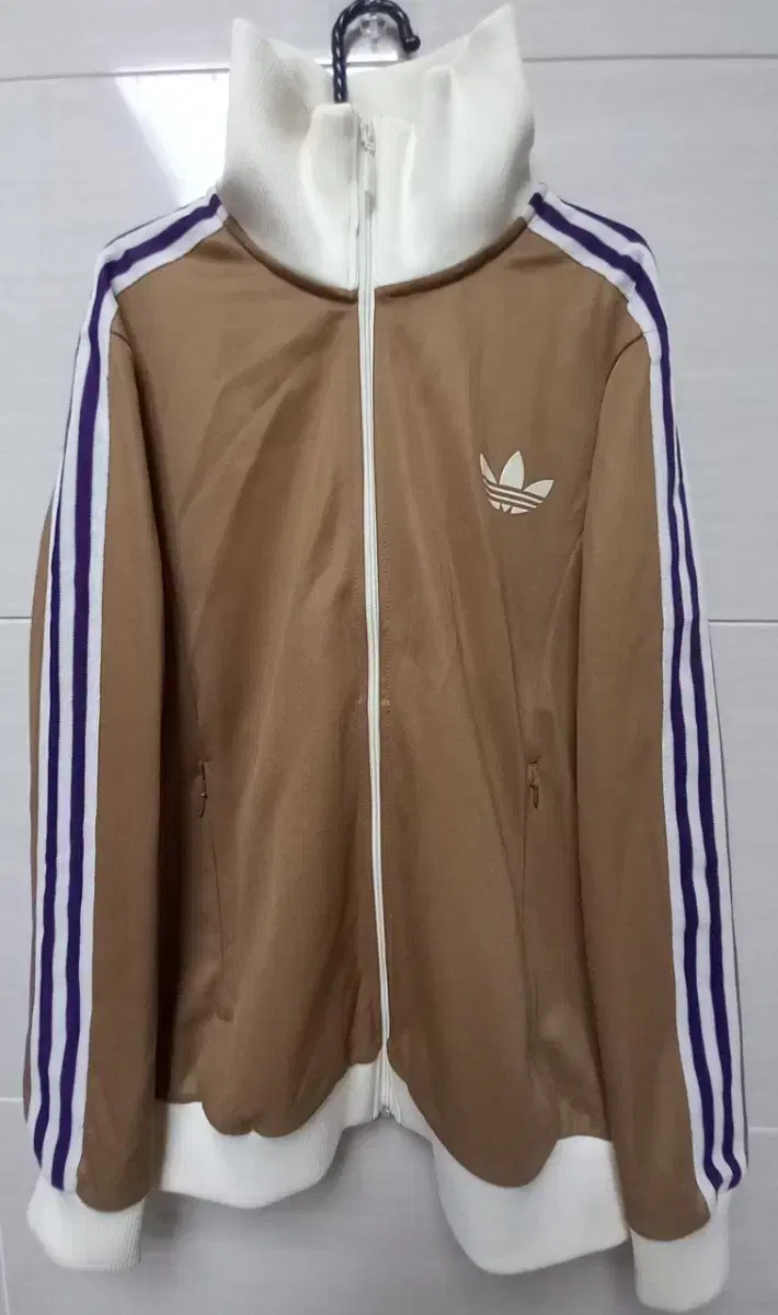 adidas Heritage Brown Track Top Jersey Jersey Zip Up 105/XL