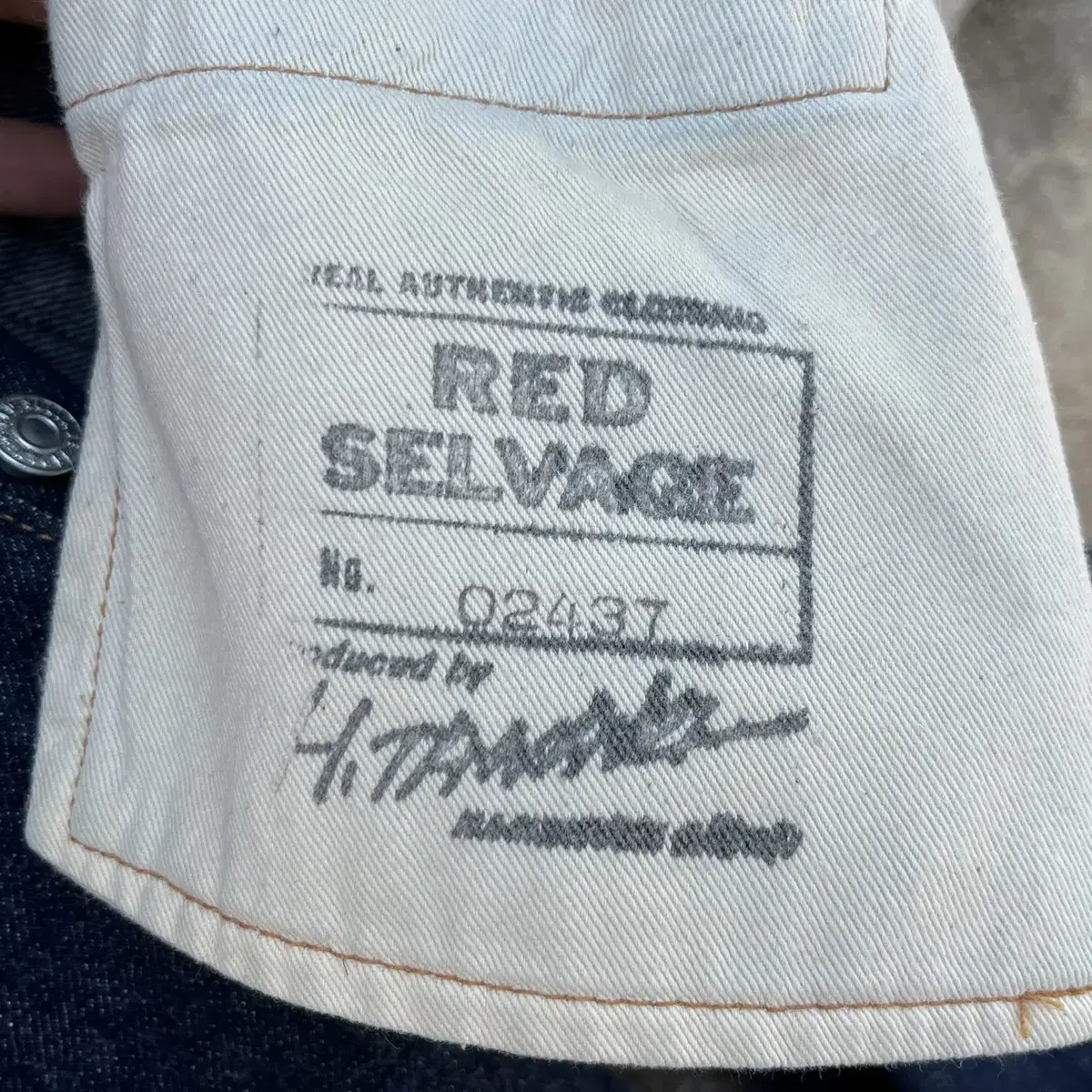 (27)Vintage Red selvage 55XX