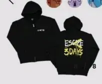 (Sell) Sleepground 3DAYS Three Days Hooded Zip-ups for Sale