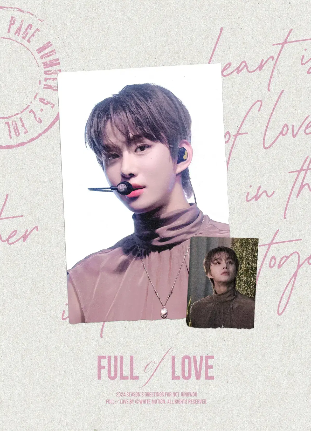 WhiteMotion jungwoo seasons greetings season's greetings Calendar