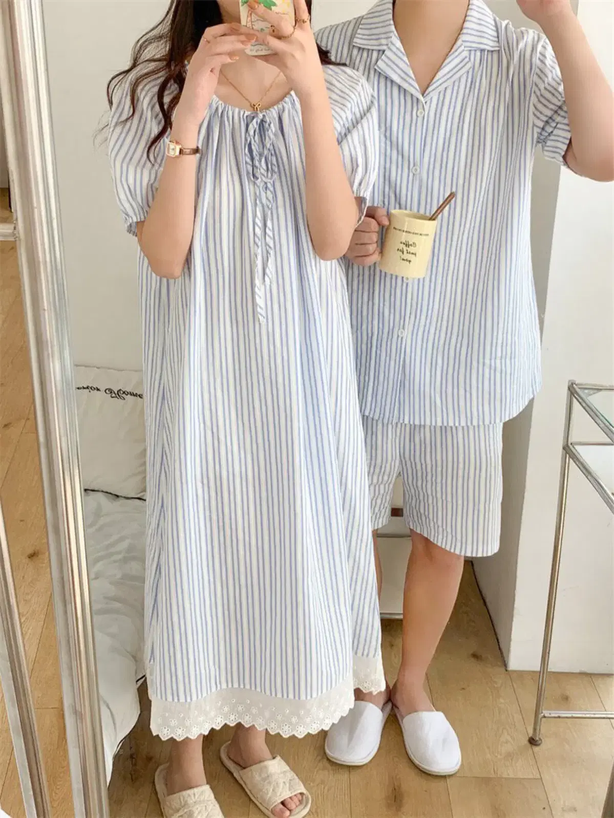 [Free shipping]High-end clothing (new) couplesHigh-end pajamasUnderweoHomewearPajamasSet Urba