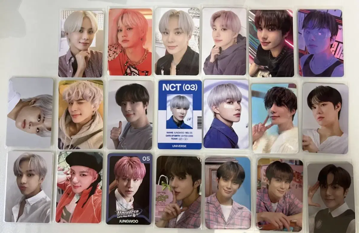 nct 127 jungwoo md photo card wts in bulk