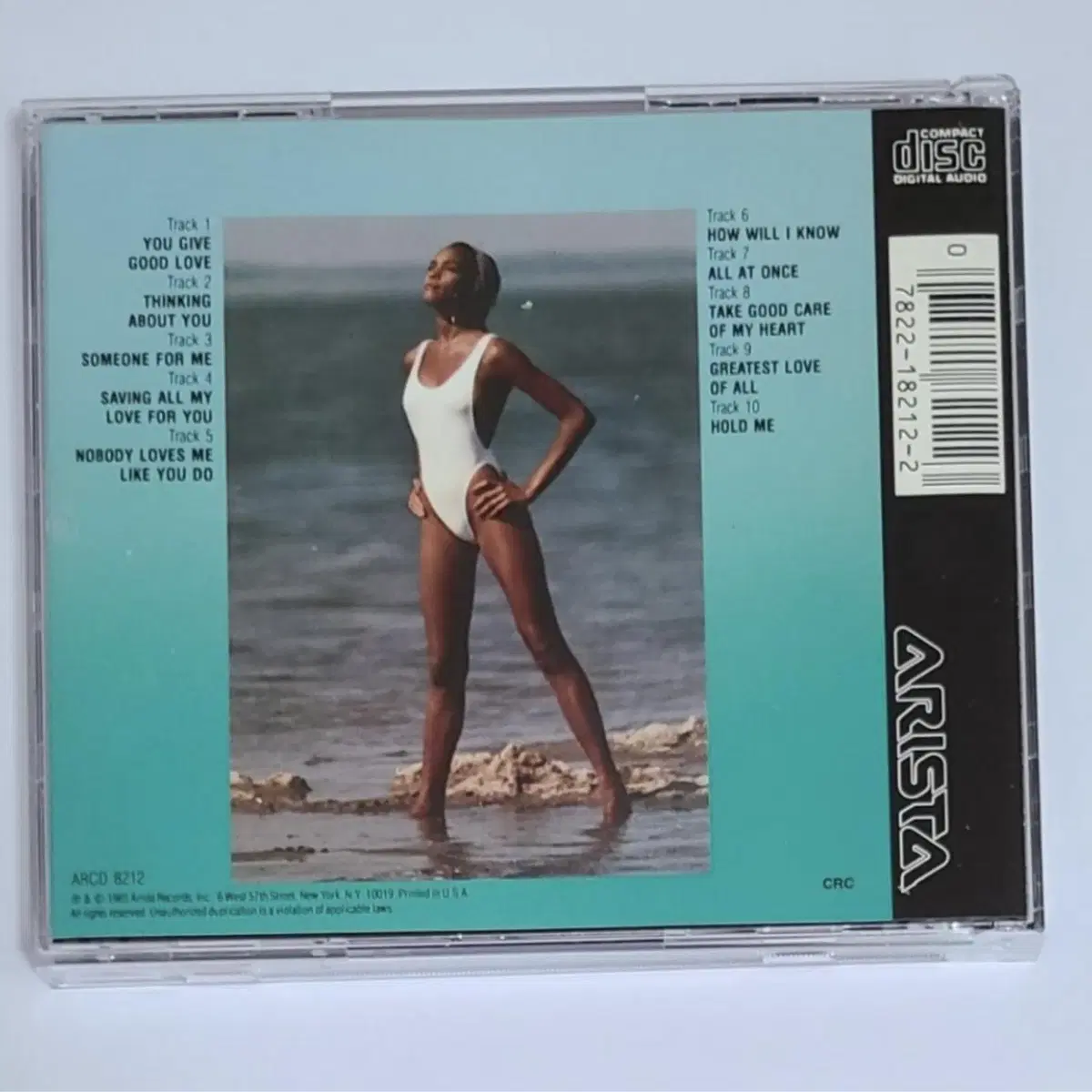 휘트니 휴스턴 Whitney Houston 앨범 시디 CD