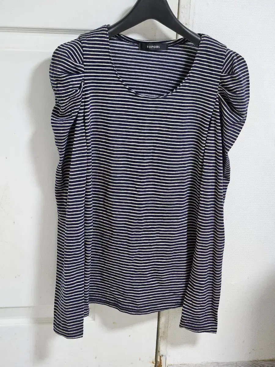 Top Girl Keum Stripe Shirting Tee