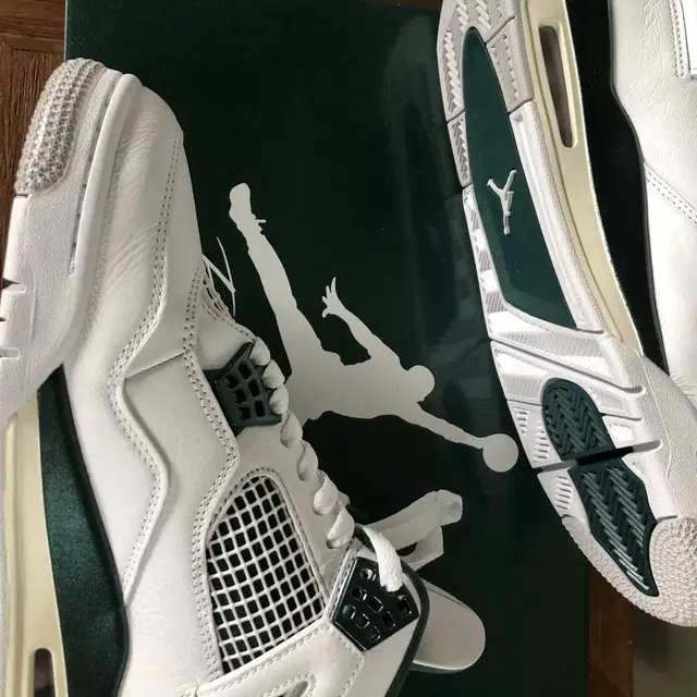 280 Jordan 4 Green Retro 조던 4 옥시다이즈 그린