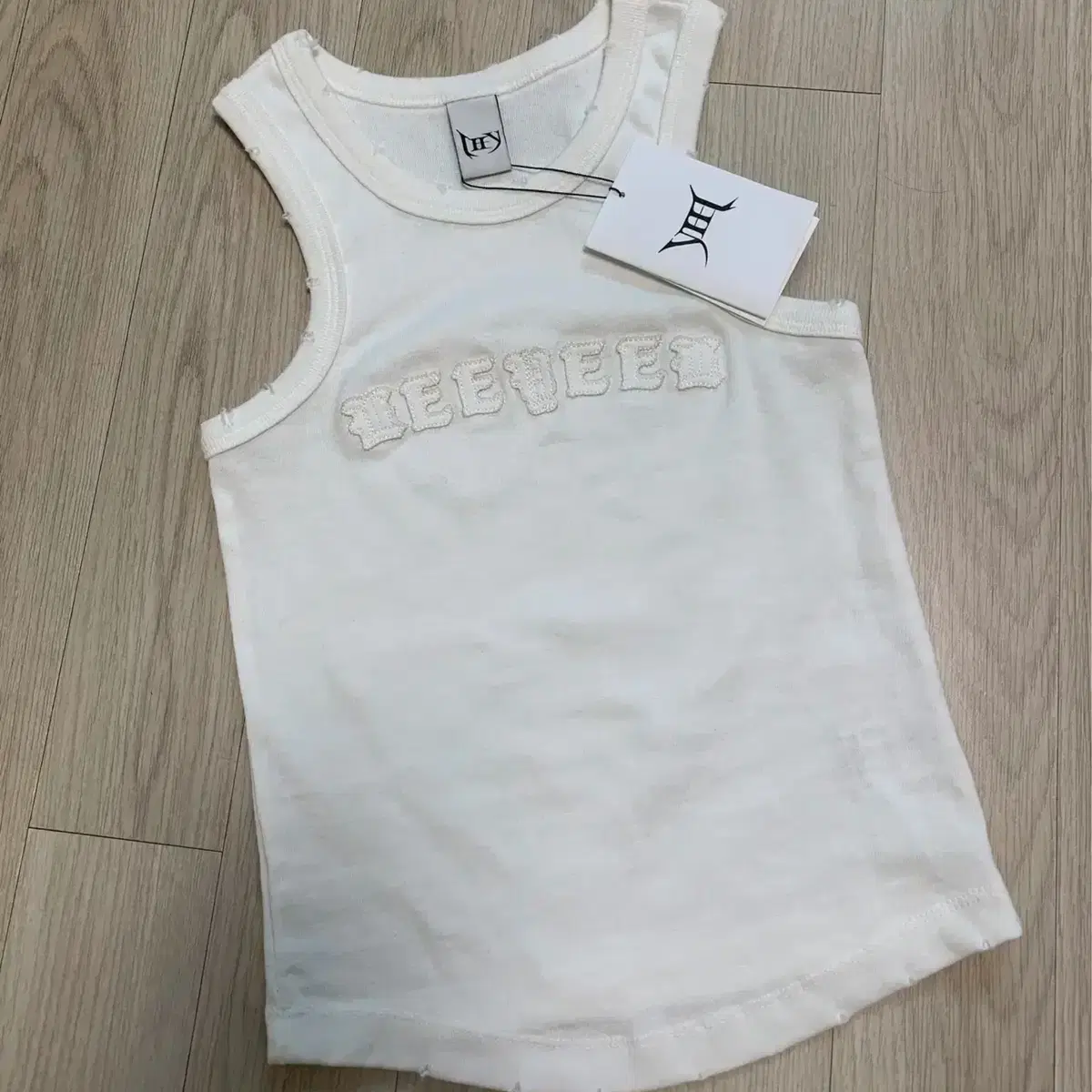 Leey vintage Sleeveless Top 나시탑