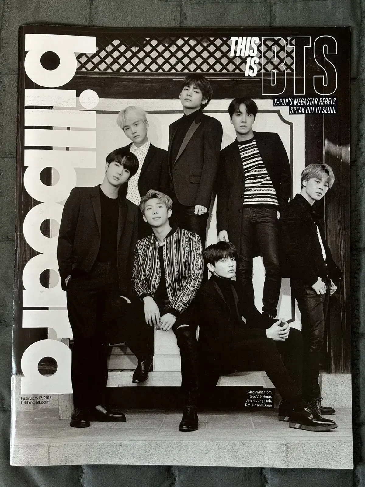 (Bulk)BTS Billboard Magazine + Poster