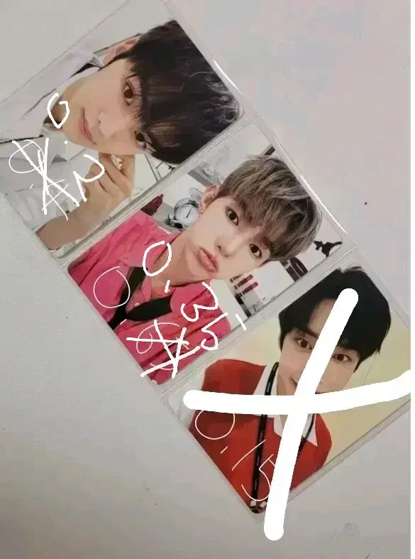 (Price drop)ZB1 Olive Young zhang hao kim jiwoong kim gyuvin Photocard