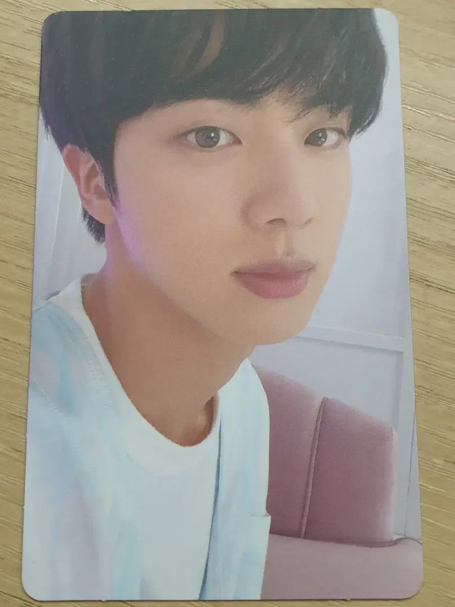 BE jin photocard