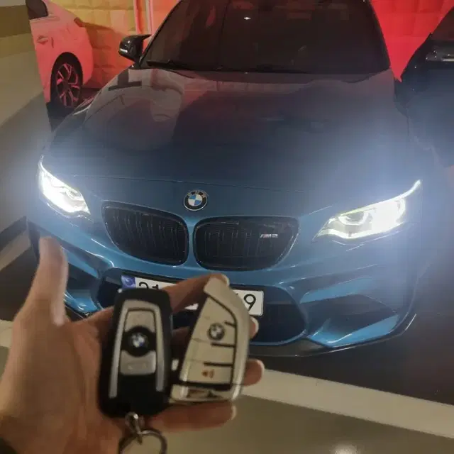 영암군 BMW 자동차키 최신형 칼키 스타일 업그레이드 개조 키 복사 제작