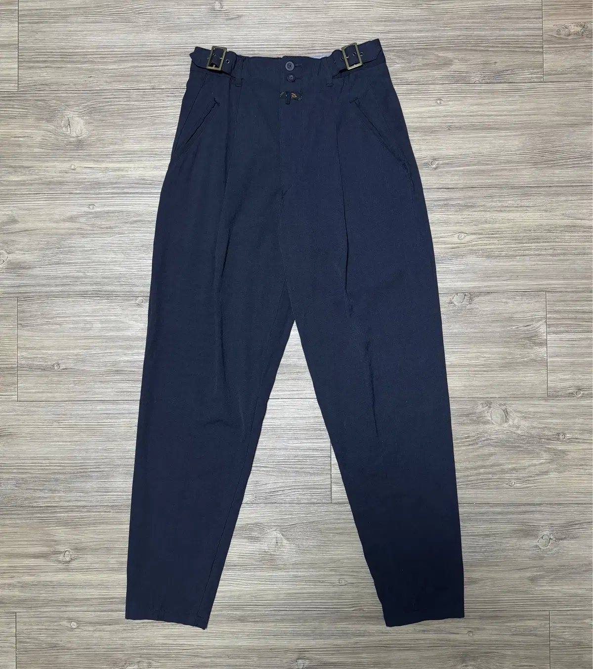 80s MarietteFrancoisJeans closed high-waisted slacks