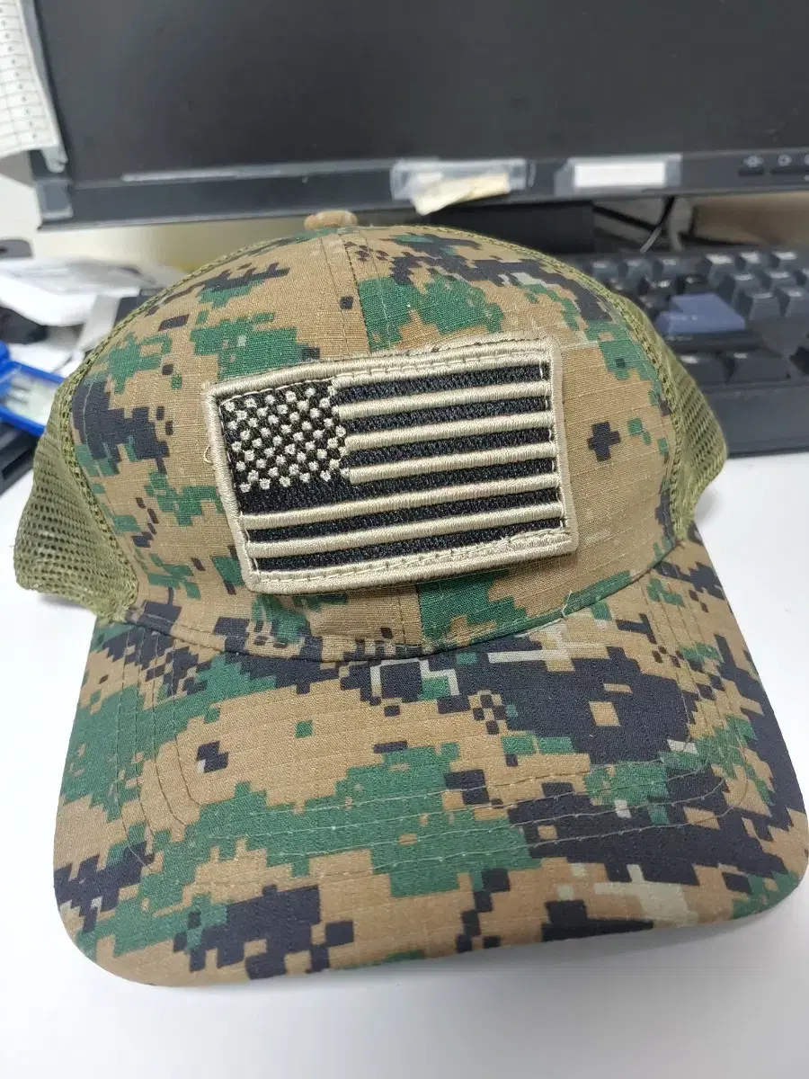 Shiver - US Marine Corps Woodmappet Textured LEE Yeoreum Hat Deadstock