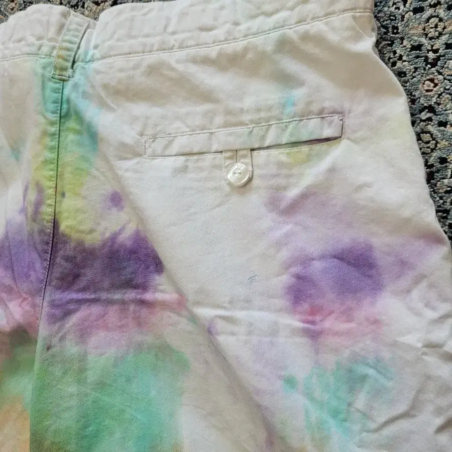 [최종할인] 00올드나이키 tie dye 테니스 반바지 L 33사이즈감