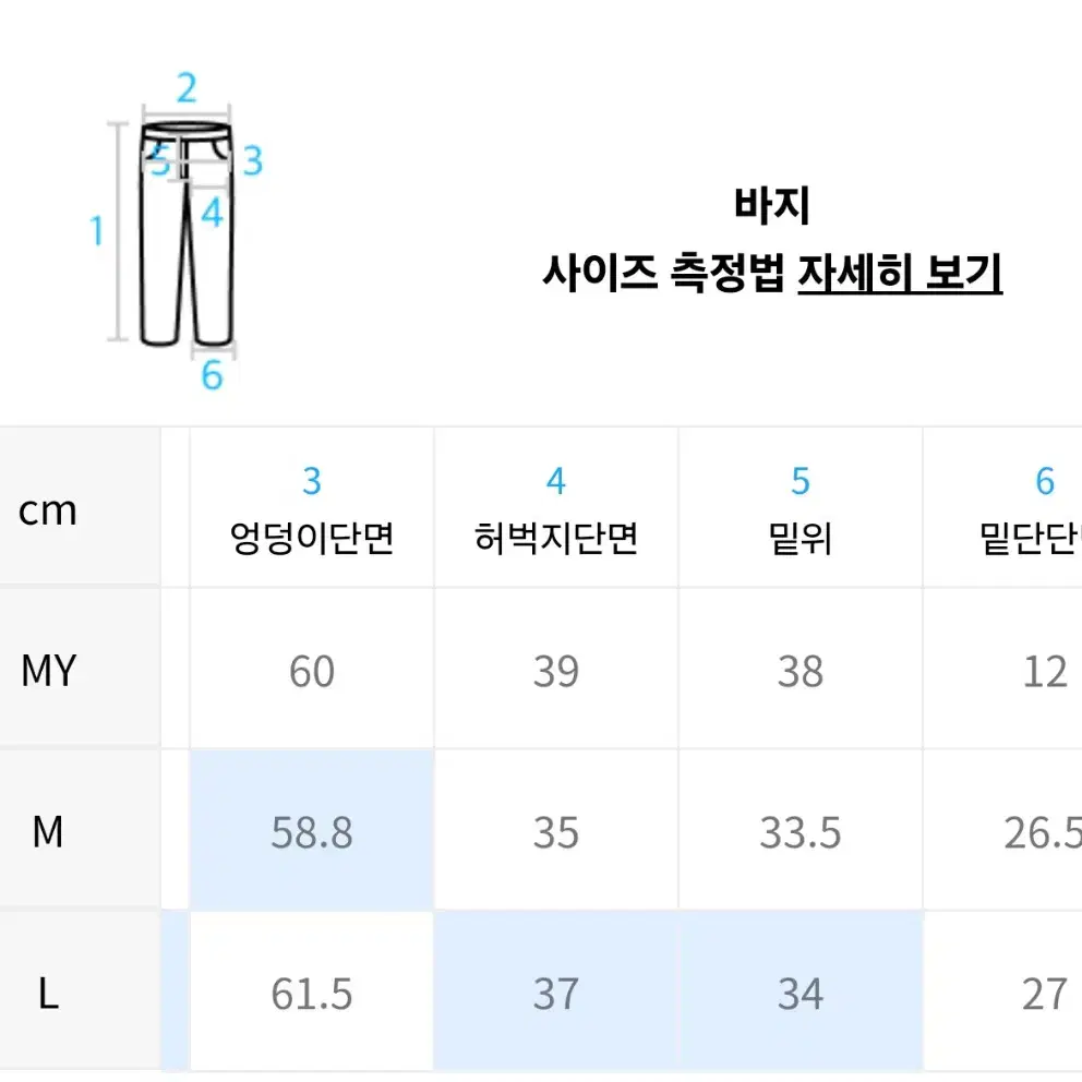 카고팬츠(한 번 입어봤어요)