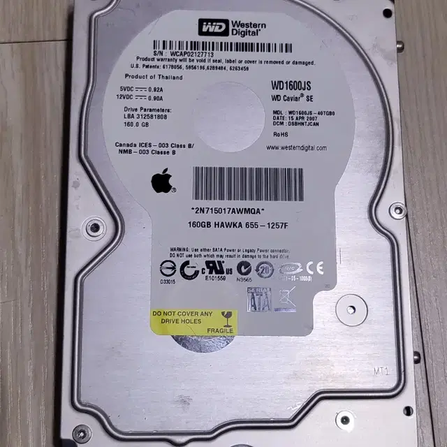 SATA HDD 3.5인치 데스크탑용