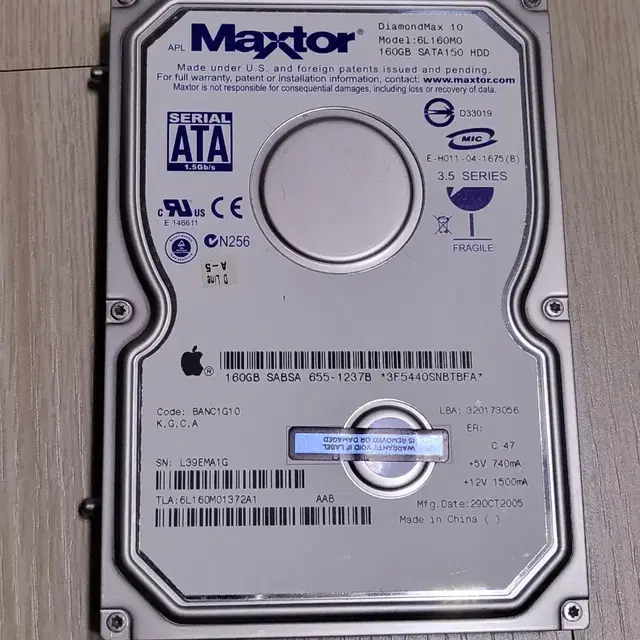 SATA HDD 3.5인치 데스크탑용