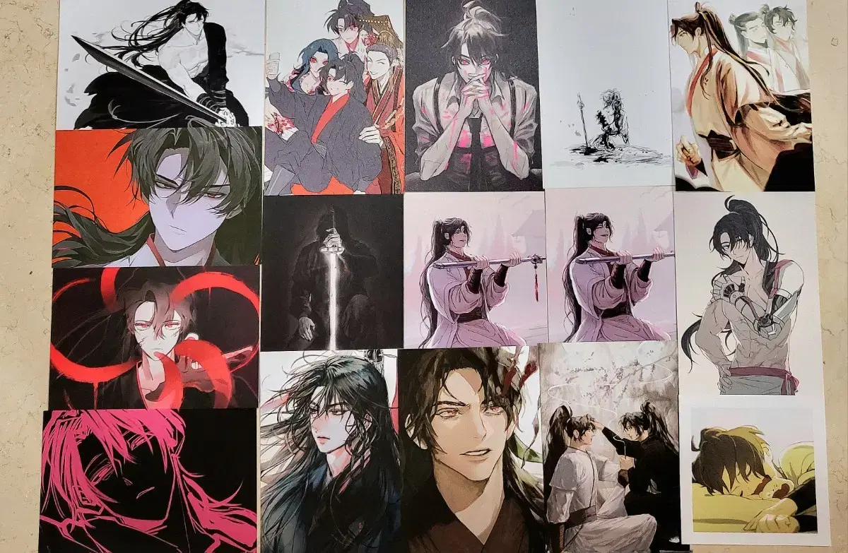 Return of the Blossoming Blade Clear Postcard Set