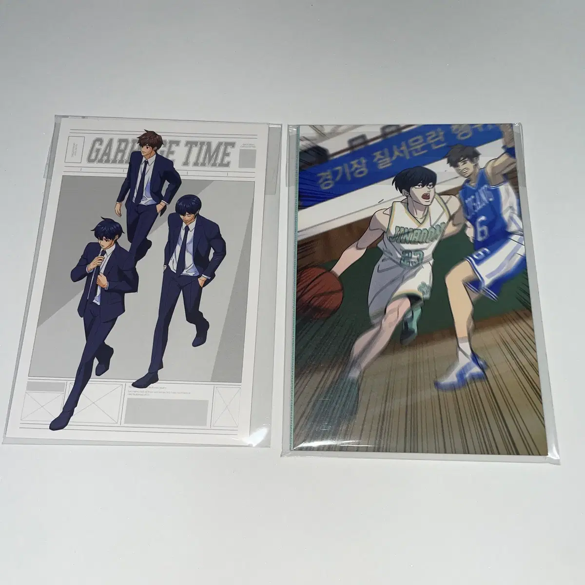 [Garbage Time] 3rd Funding Accordion postcard, @jakpung bookmark, 4 cut photo