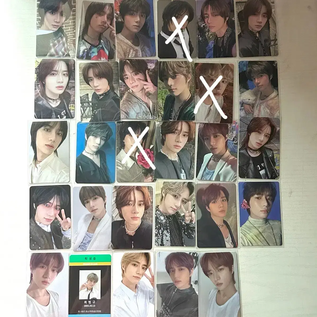 Tuvatu txt beomgyu photocard Sharing choi beomgyu unofficial goods slogan album Chikai