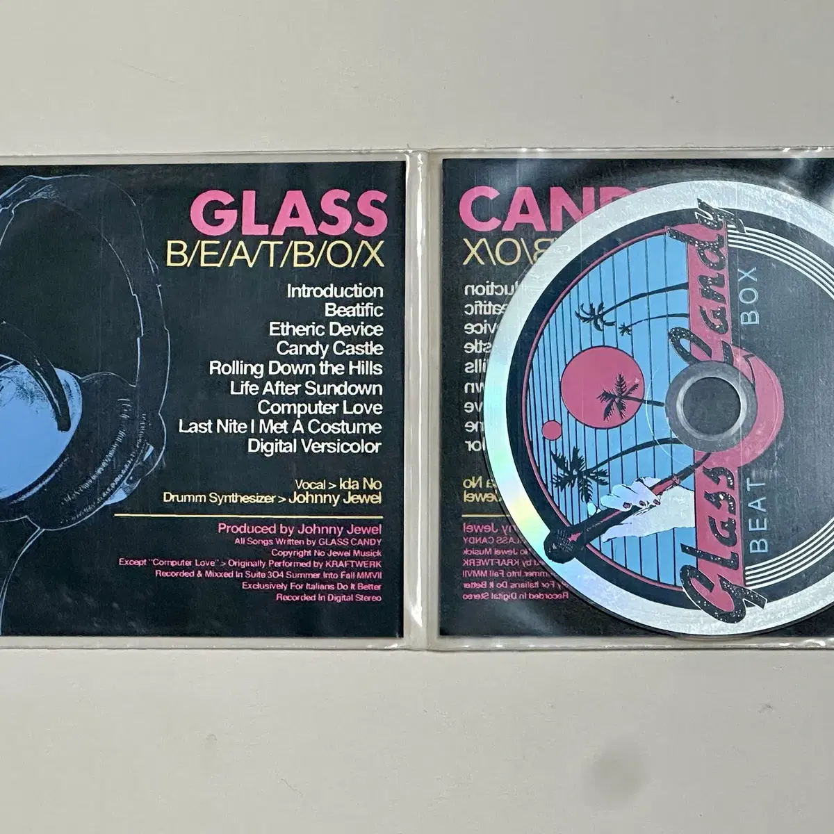 글라스 캔디 Glass Candy / Beat Box CD