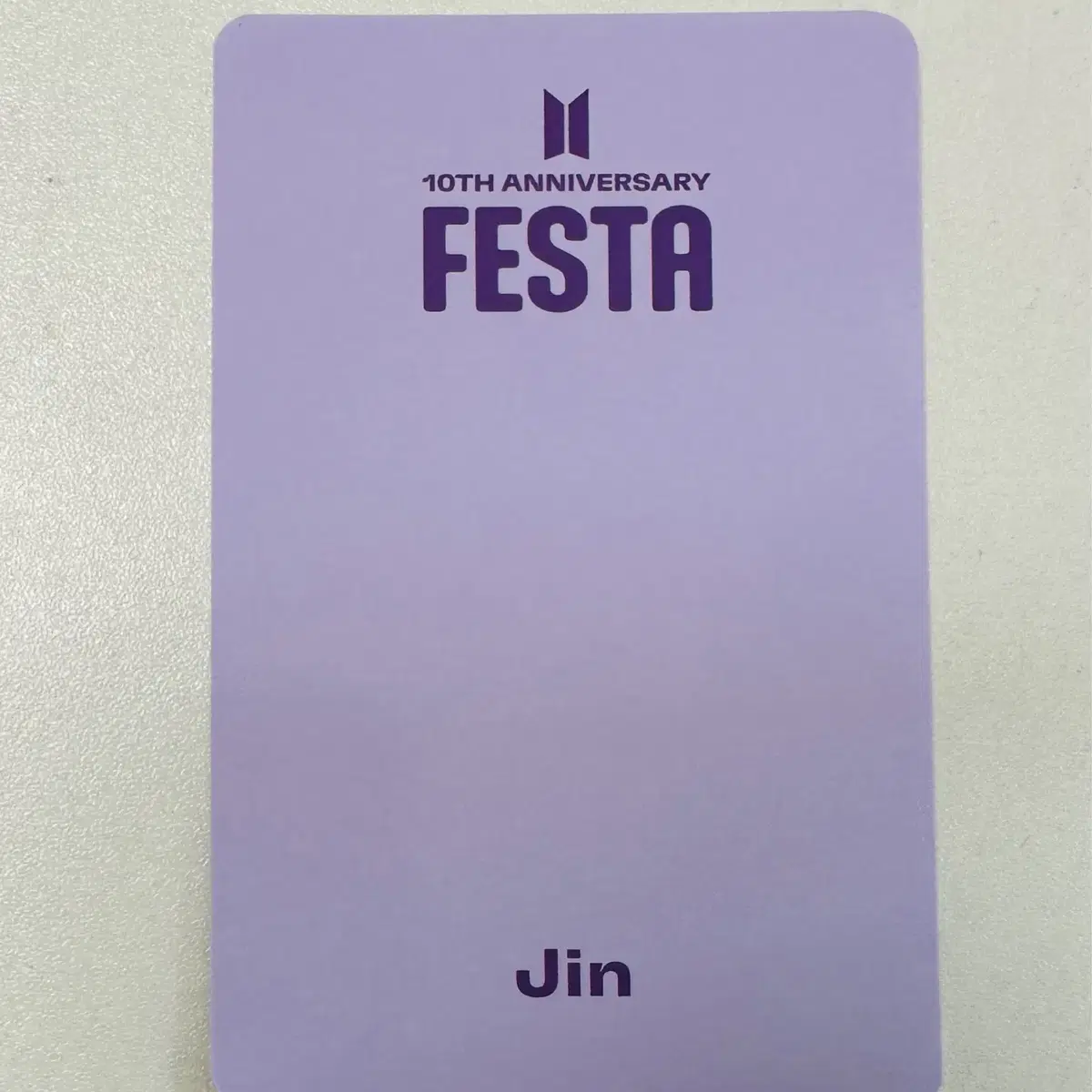 방탄 석진 페스타 프루프 콜렉터 석진 핑크빈bts Jin festa