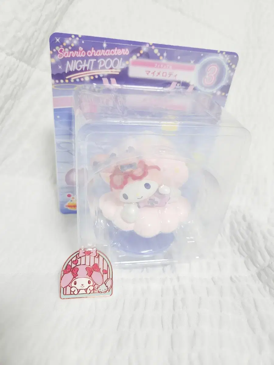 Sanrio Mymelody Figures & Rare Metal Badges in Bulk